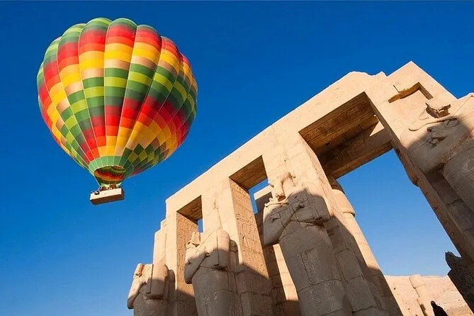 Globo aerostático, Valle de los Reyes y Hatshepsut